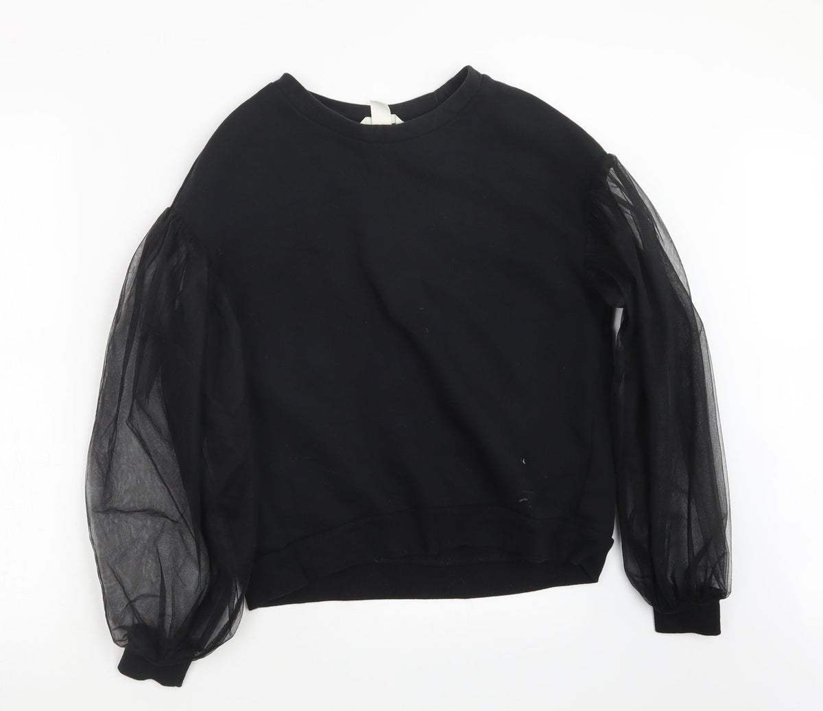 Womens UK Size S H&M Black Pullover Jumper
