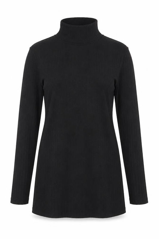 Front view of Principles women’s black basic t-shirt, size UK 12