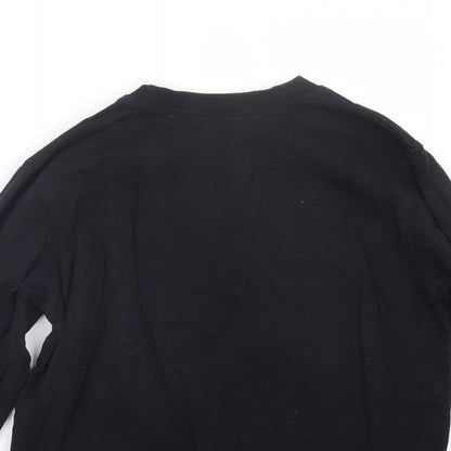 Womens UK Size M Preworn Black Pullover Jumper