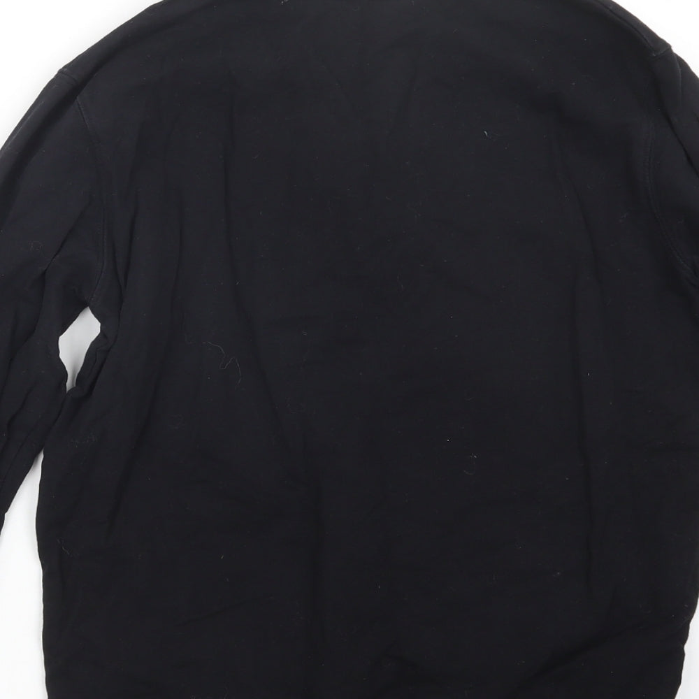 Womens UK Size M Preworn Black Pullover Jumper