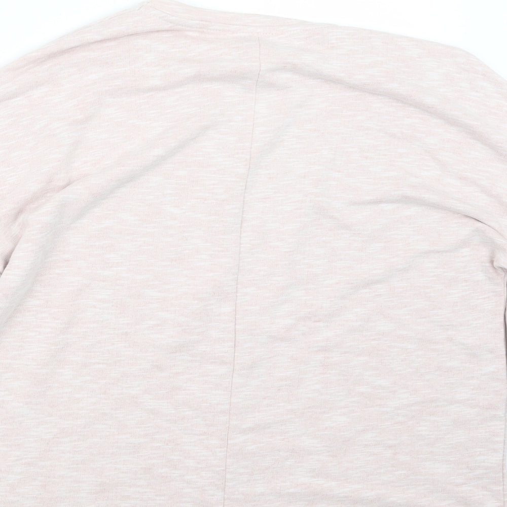Papaya Womens Pink  Knit Pullover Jumper Size M