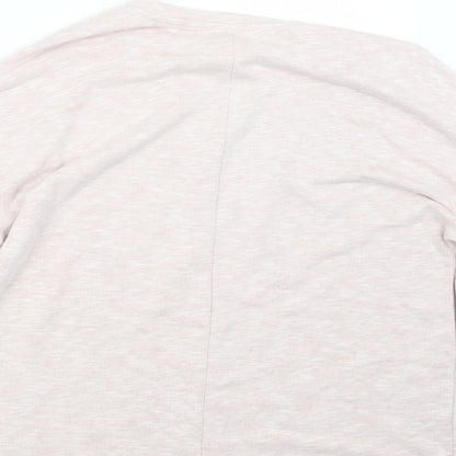 Papaya Womens Pink  Knit Pullover Jumper Size M