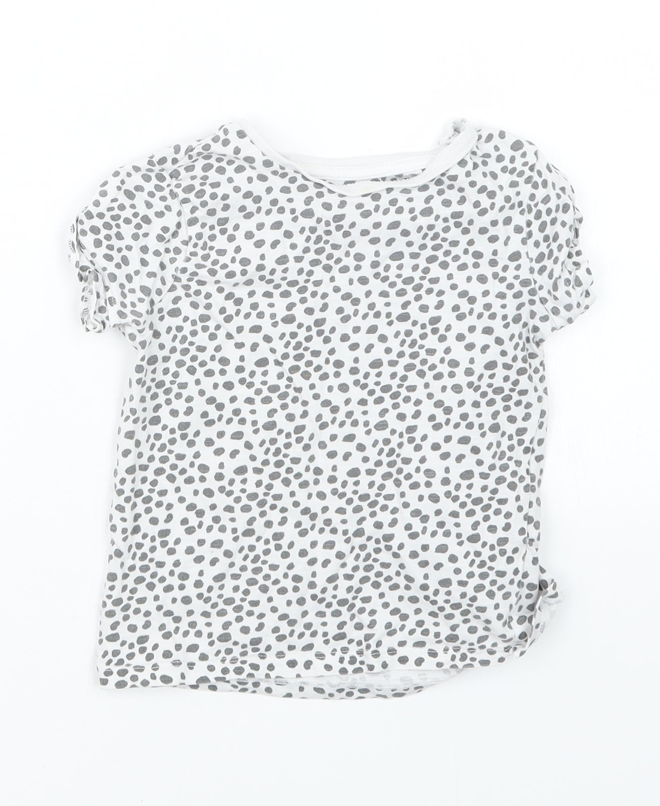 TU Girls Black   Basic T-Shirt Size 3-4 Years