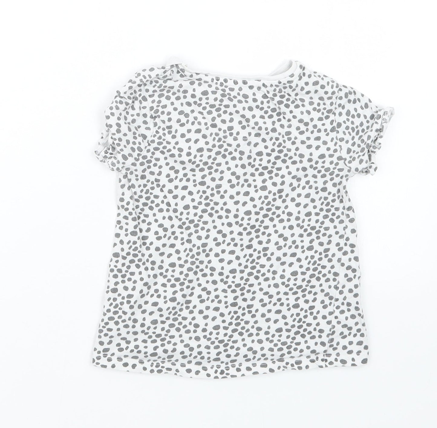 TU Girls Black   Basic T-Shirt Size 3-4 Years