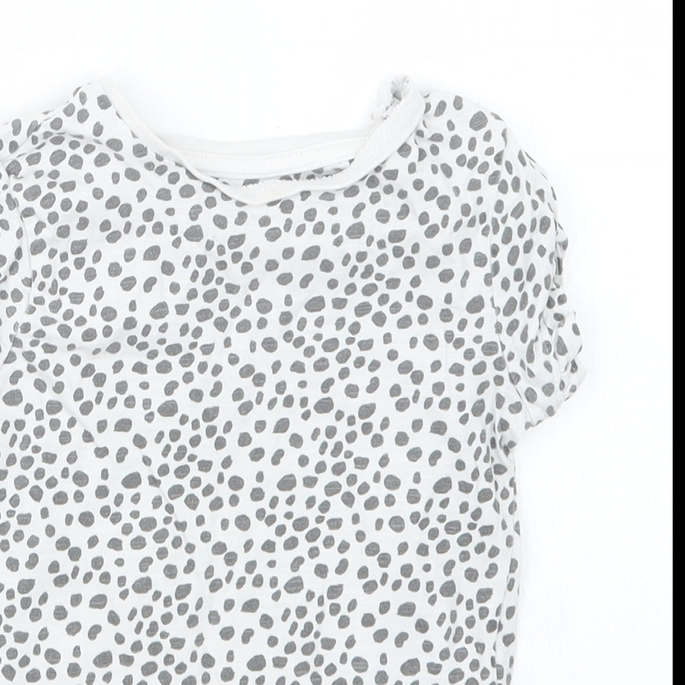 TU Girls Black   Basic T-Shirt Size 3-4 Years