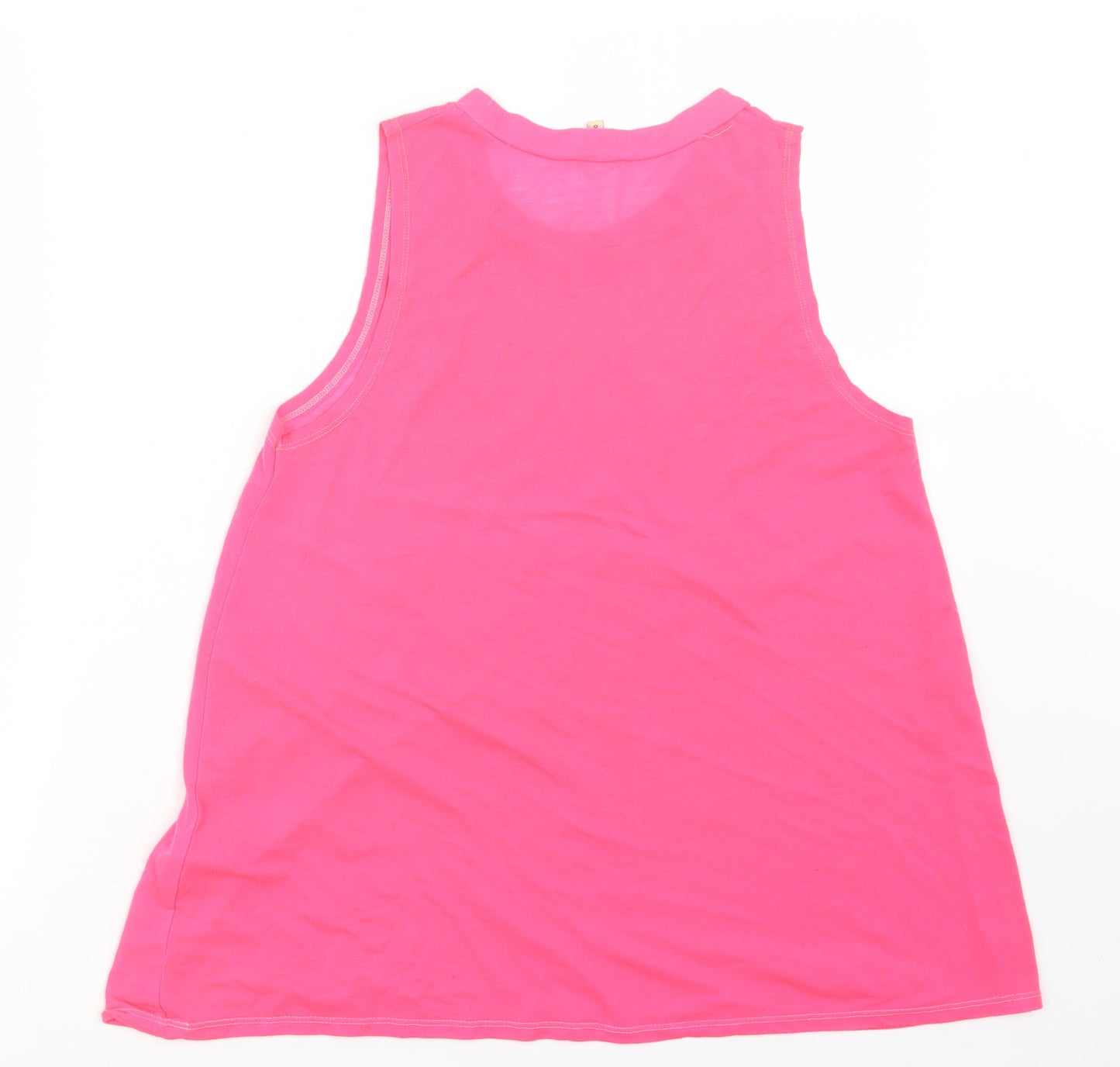 Papaya Womens Pink   Basic Tank Size 8