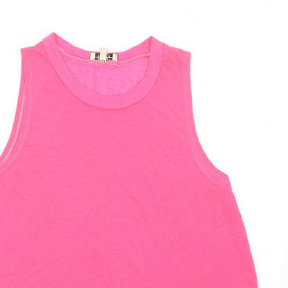 Papaya Womens Pink   Basic Tank Size 8