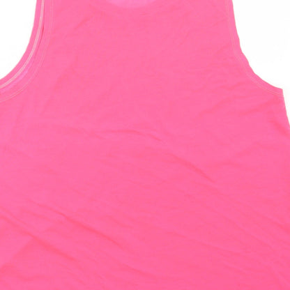 Papaya Womens Pink   Basic Tank Size 8