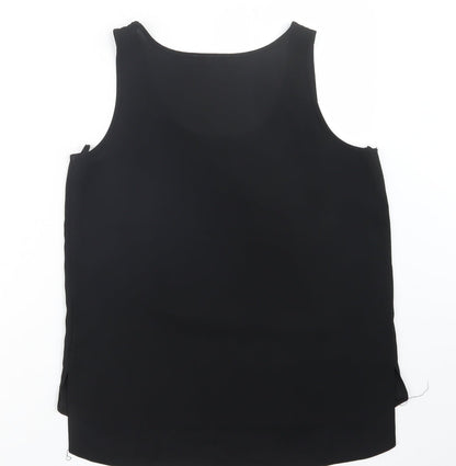 Papaya Womens Black   Basic Tank Size 8