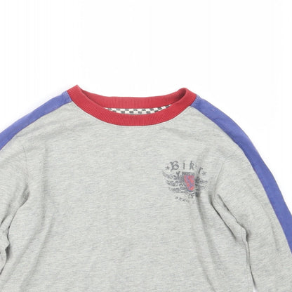 NEXT Boys Grey   Basic T-Shirt Size 5-6 Years