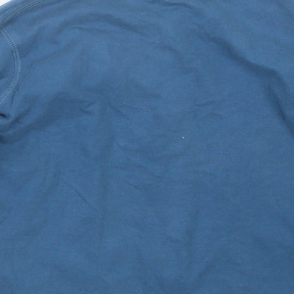 Blue Zoo Boys Blue   Basic T-Shirt Size 7-8 Years