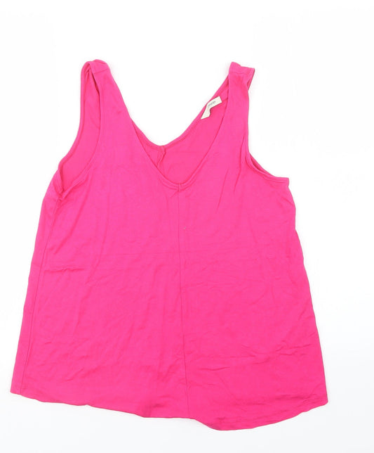 George Womens Pink   Basic Tank Size 8