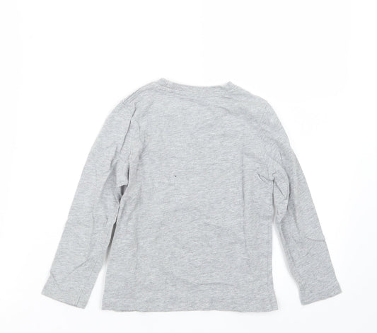 Lupilu Boys Grey   Basic T-Shirt Size 2-3 Years