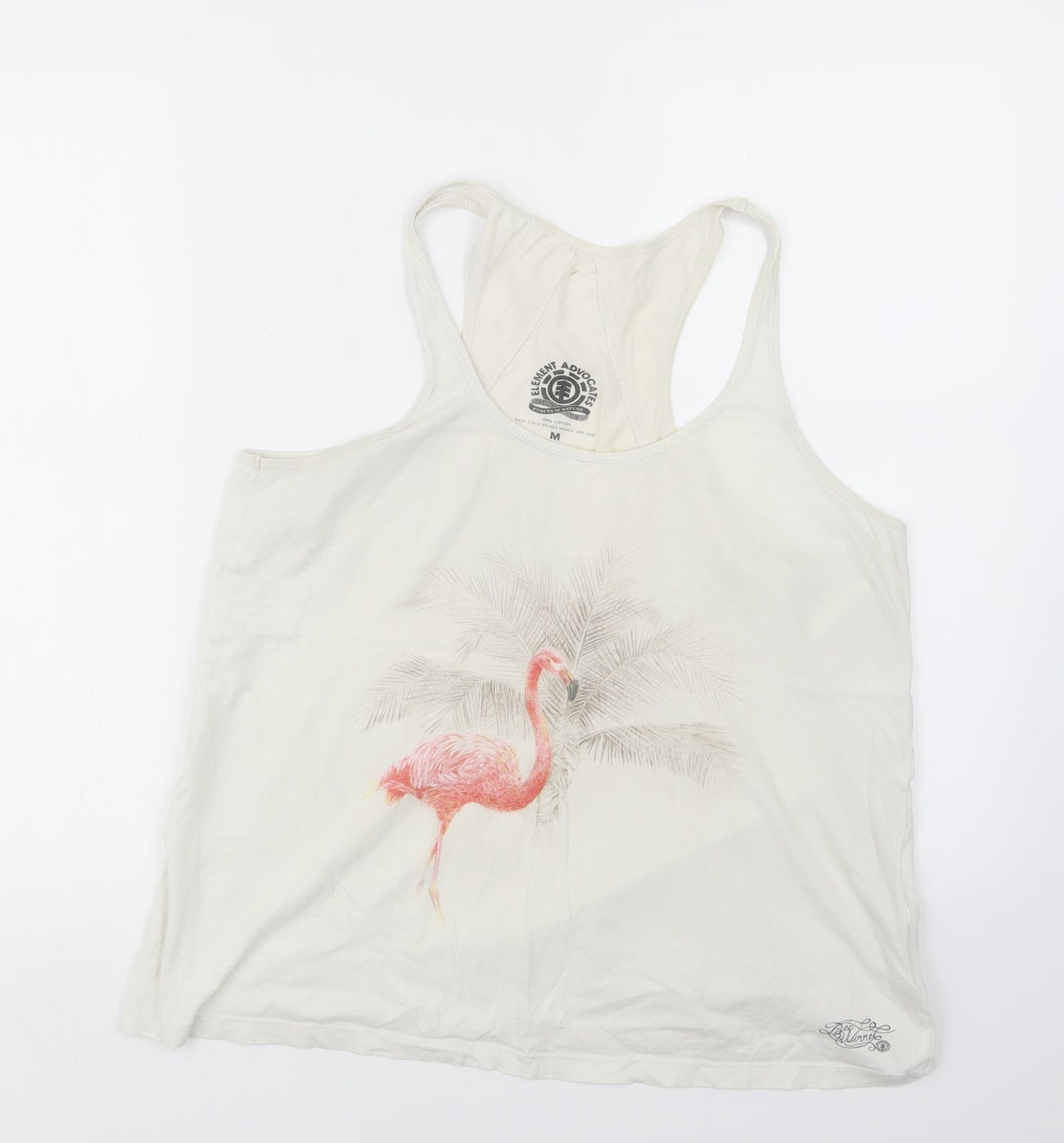 Element Advocates Womens White   Basic Tank Size M