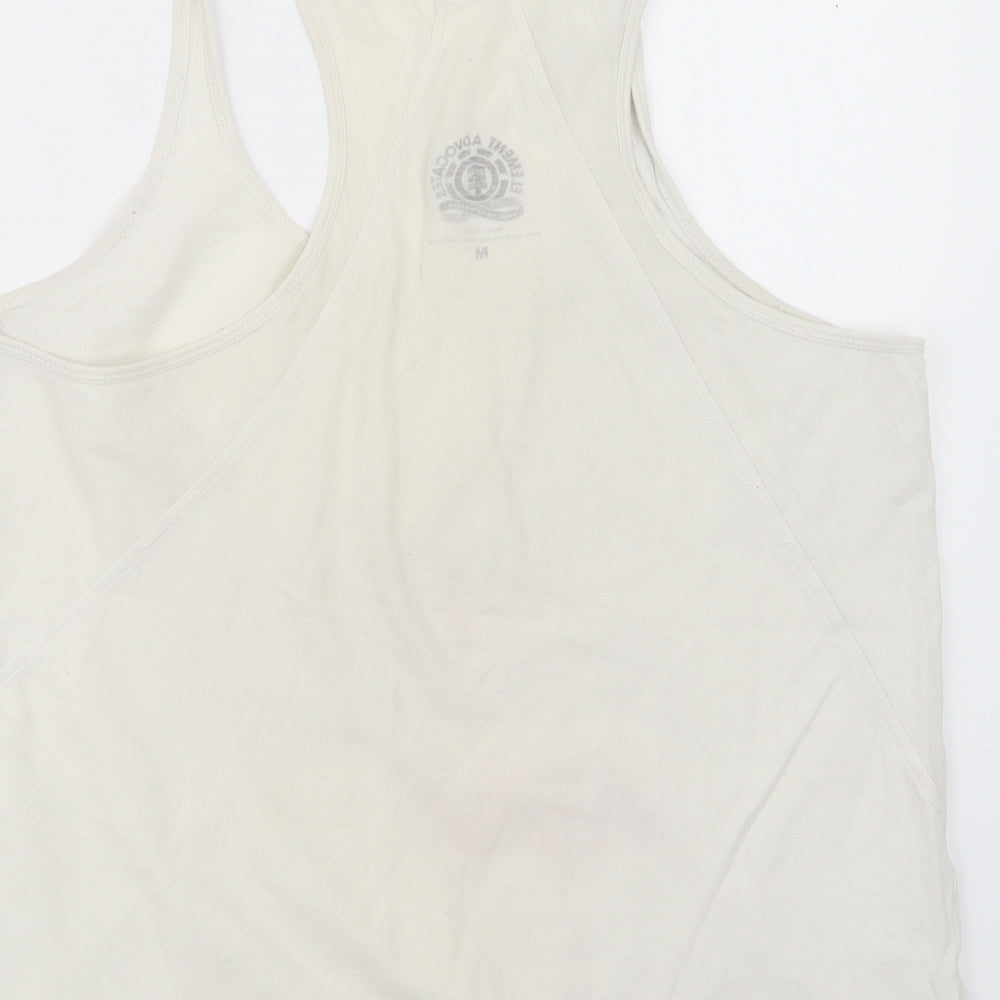 Element Advocates Womens White   Basic Tank Size M