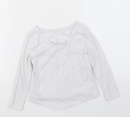 TU Girls White   Basic T-Shirt Size 3 Years