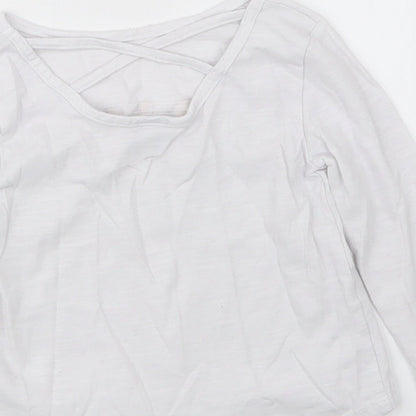 TU Girls White   Basic T-Shirt Size 3 Years