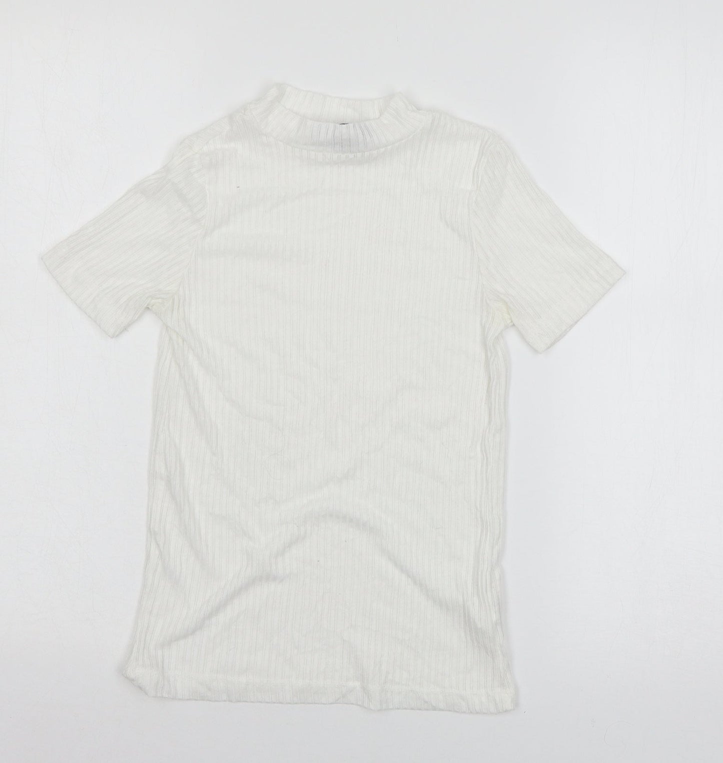 Atmosphere Womens White  Jersey Basic T-Shirt Size 8