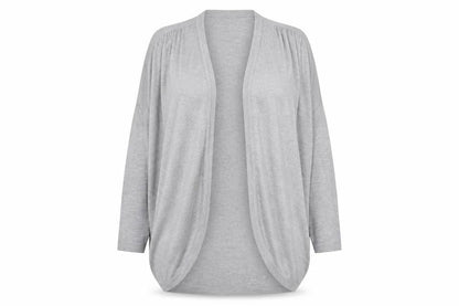 Womens UK Size S Warehouse Grey Cardigan Jumper