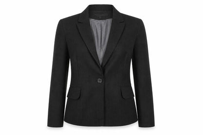 Womens UK Size 10 Warehouse Regular Grey Suit Jacket