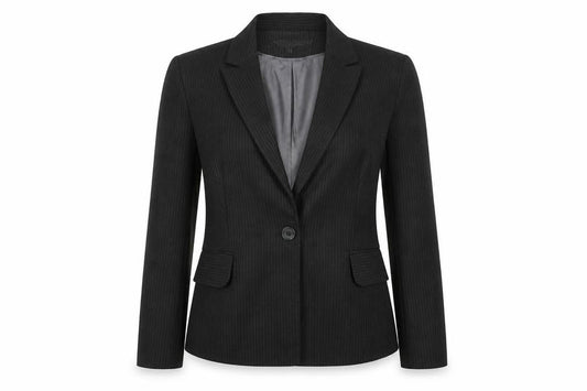Womens UK Size 10 Warehouse Regular Grey Suit Jacket