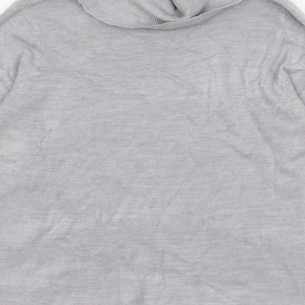 Womens UK Size 12 Bonmar Grey Pullover Jumper