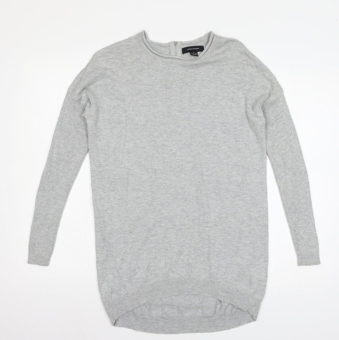 Womens UK Size 6 Atmosphere Grey Pullover Jumper