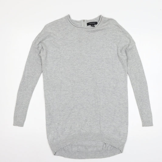 Womens UK Size 6 Atmosphere Grey Pullover Jumper