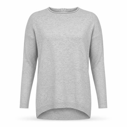 Womens UK Size 6 Atmosphere Grey Pullover Jumper