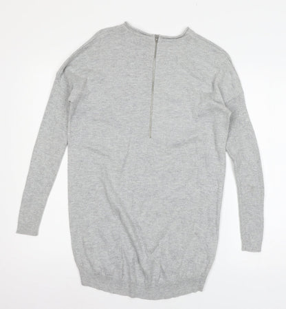 Womens UK Size 6 Atmosphere Grey Pullover Jumper