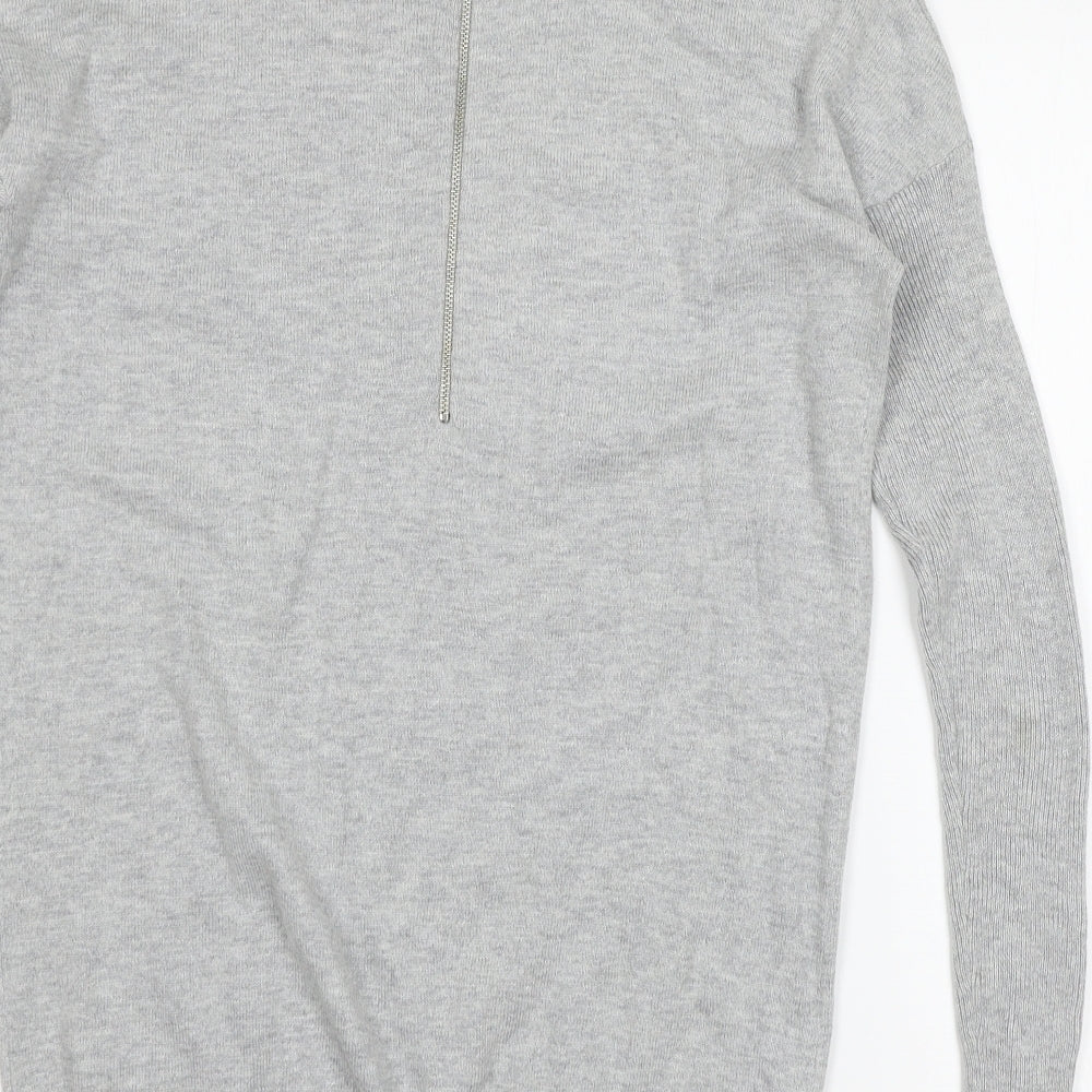 Womens UK Size 6 Atmosphere Grey Pullover Jumper