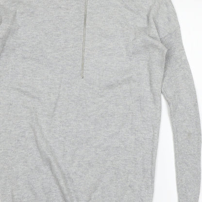 Womens UK Size 6 Atmosphere Grey Pullover Jumper