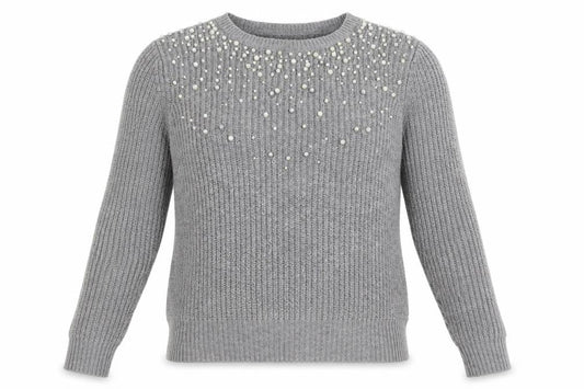 Womens UK Size 8 Nine Grey Pullover Jumper