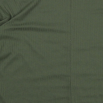 Boohoo Womens Green  Jersey Pullover Jumper Size 12