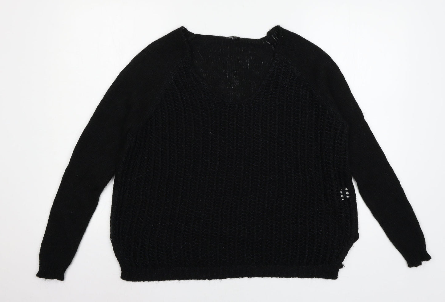 Womens UK Size 8 River Island Black Pullover Jumper