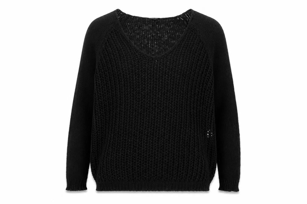 Womens UK Size 8 River Island Black Pullover Jumper