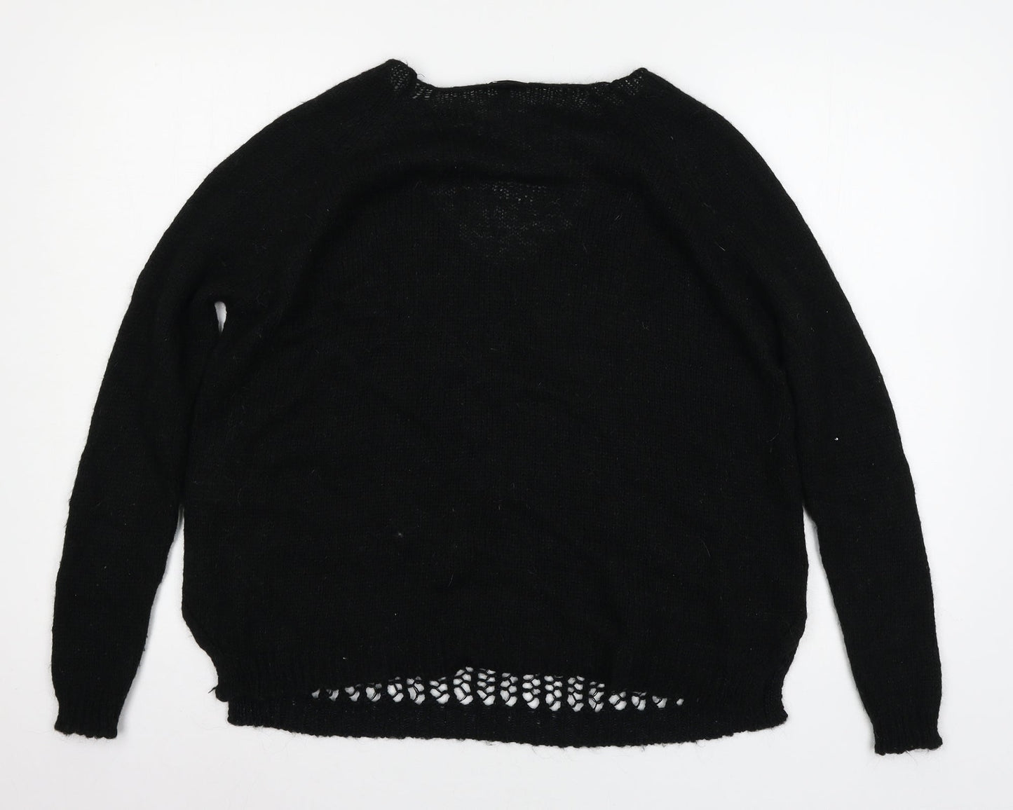Womens UK Size 8 River Island Black Pullover Jumper