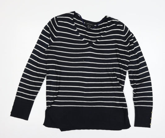 Womens UK Size 12 Atmosphere Blue Pullover Jumper