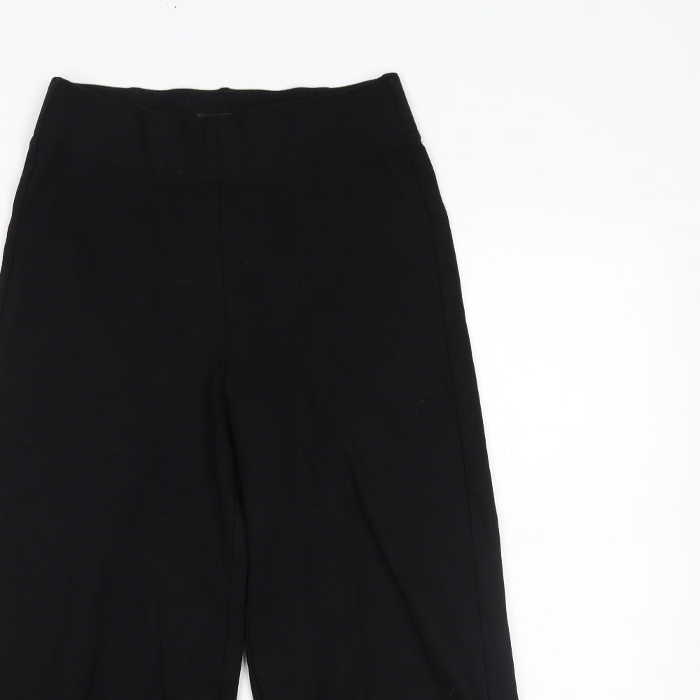 Womens UK Size 10 NEXT Regular Fit  Black Trousers