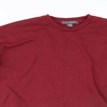Primark Womens Red   Pullover Jumper Size 2XS