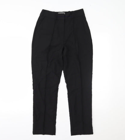 Womens UK Size 8 ASOS Regular Fit  Black Trousers