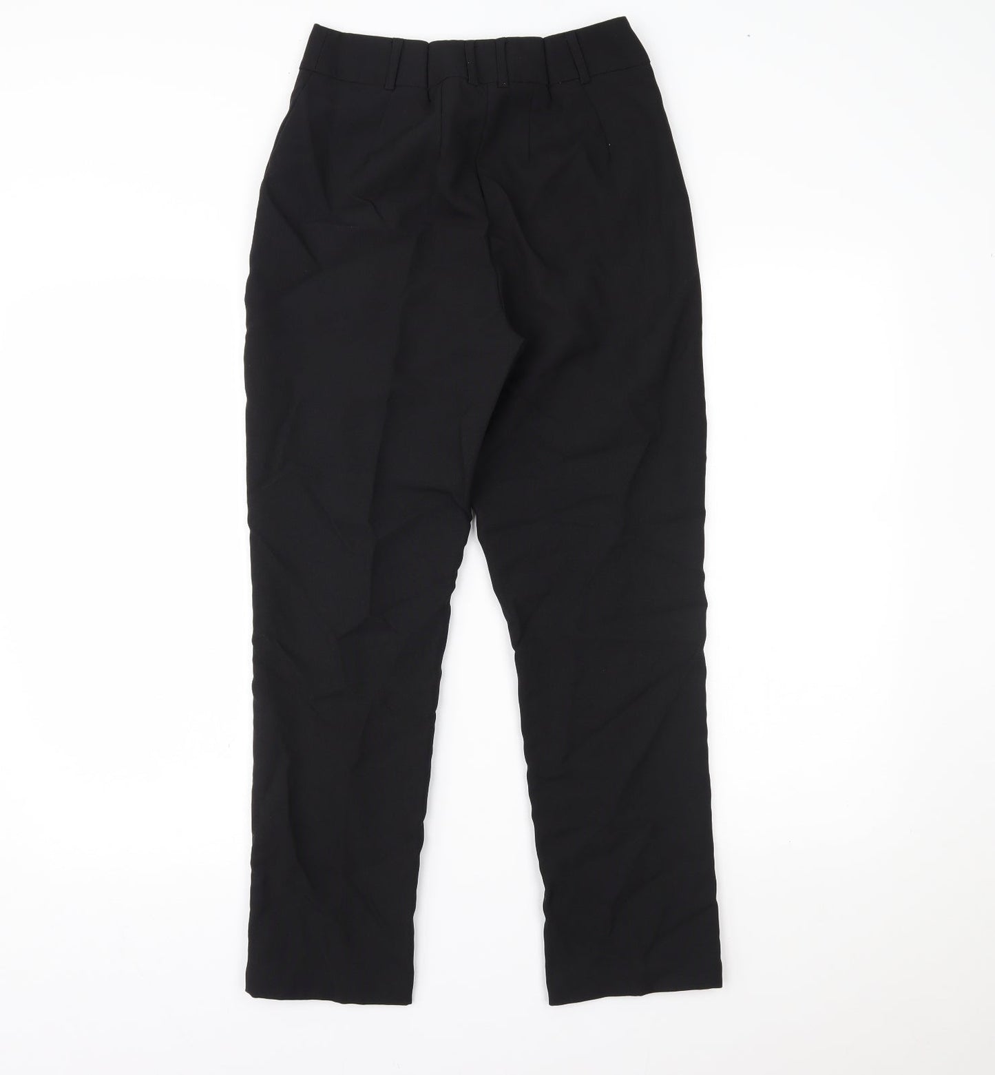 Womens UK Size 8 ASOS Regular Fit  Black Trousers