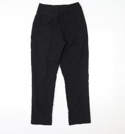 Womens UK Size 8 ASOS Regular Fit  Black Trousers