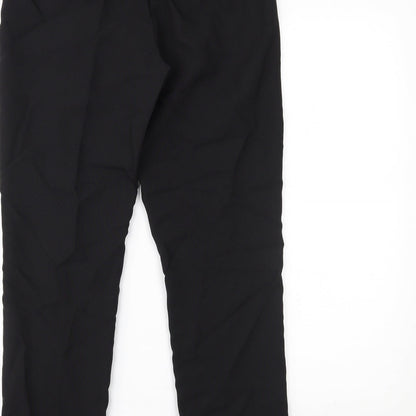 Womens UK Size 8 ASOS Regular Fit  Black Trousers