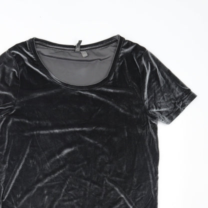 ASOS Womens Silver   Basic T-Shirt Size M