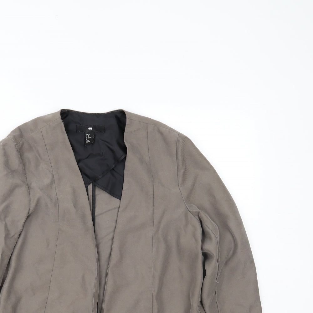 Womens UK Size 10 H&M Green Jacket