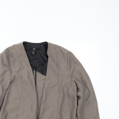 Womens UK Size 10 H&M Green Jacket