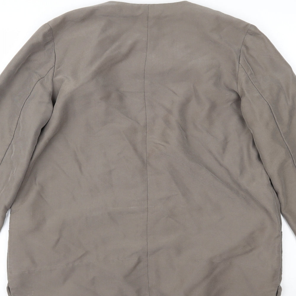 Womens UK Size 10 H&M Green Jacket