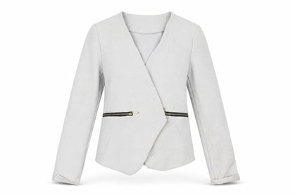 Womens UK Size M Preworn Grey Jacket