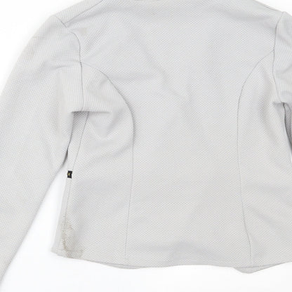 Womens UK Size M Preworn Grey Jacket